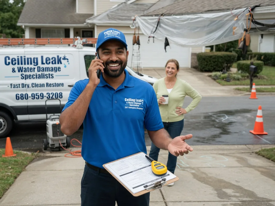 Ceiling Leak Cleanup Riverdale, NJ FAQs
